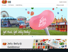 Tablet Screenshot of jellybelly.se